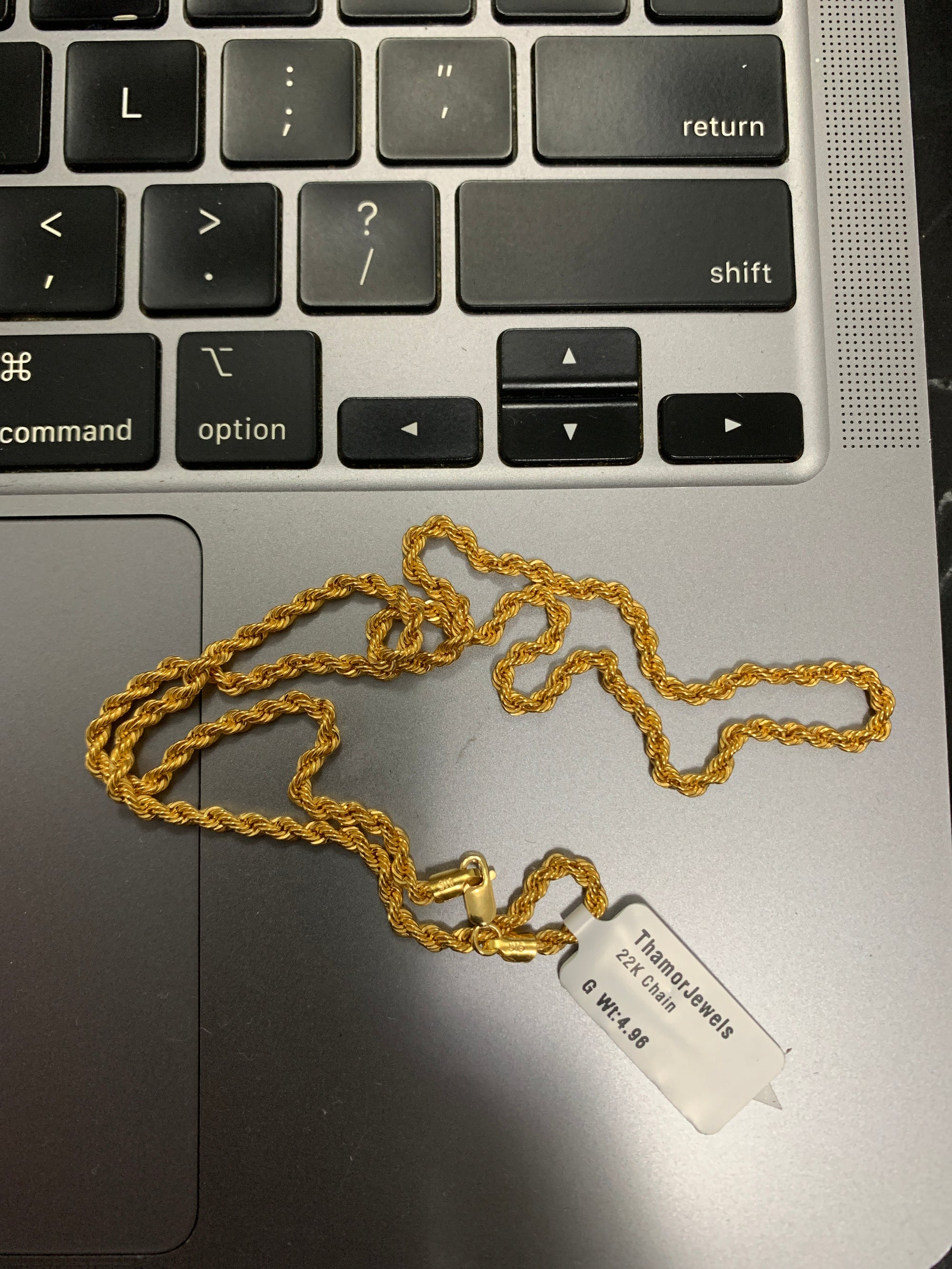 22K Chain 0509334