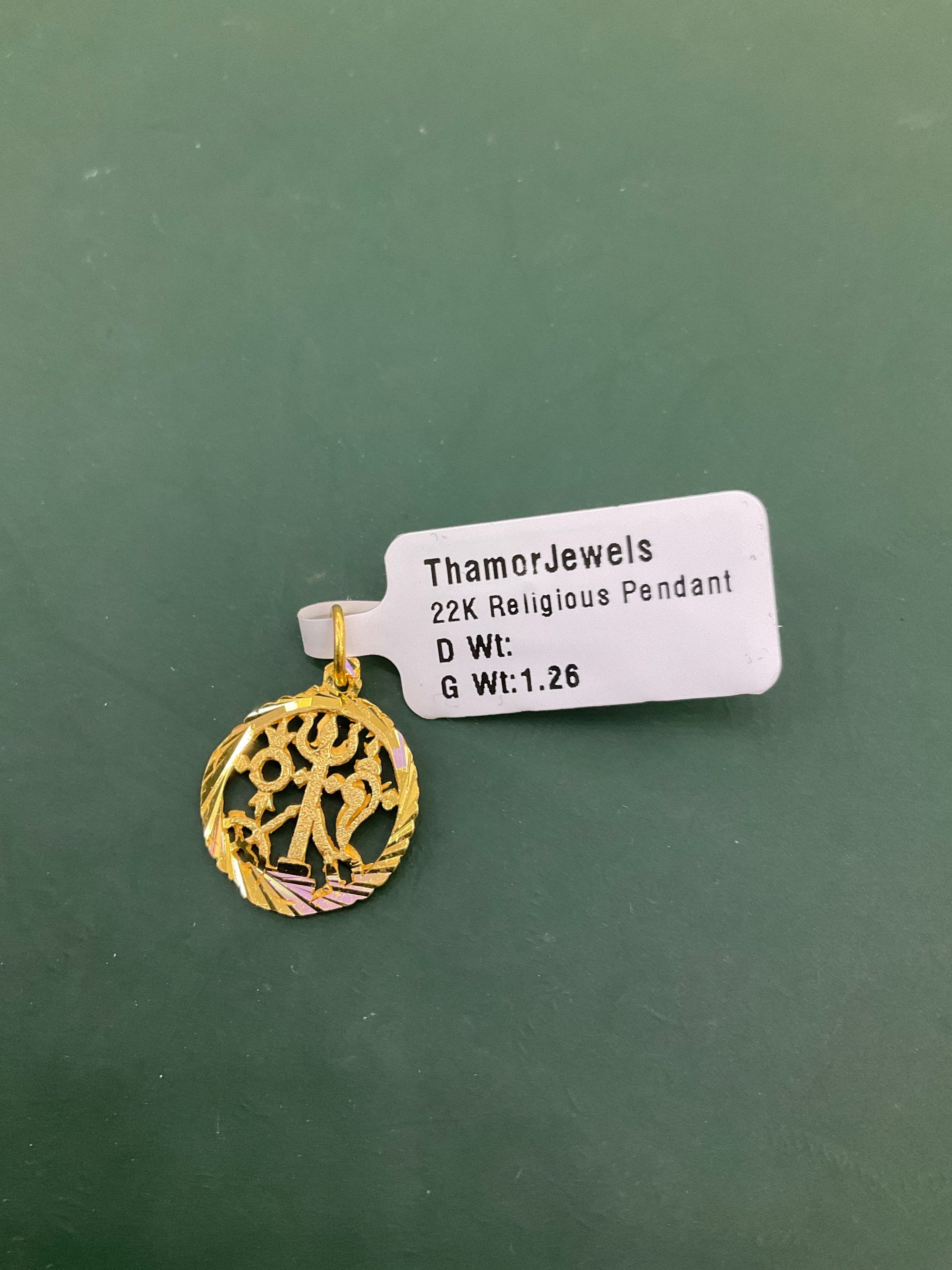 22K Pendant 2612341