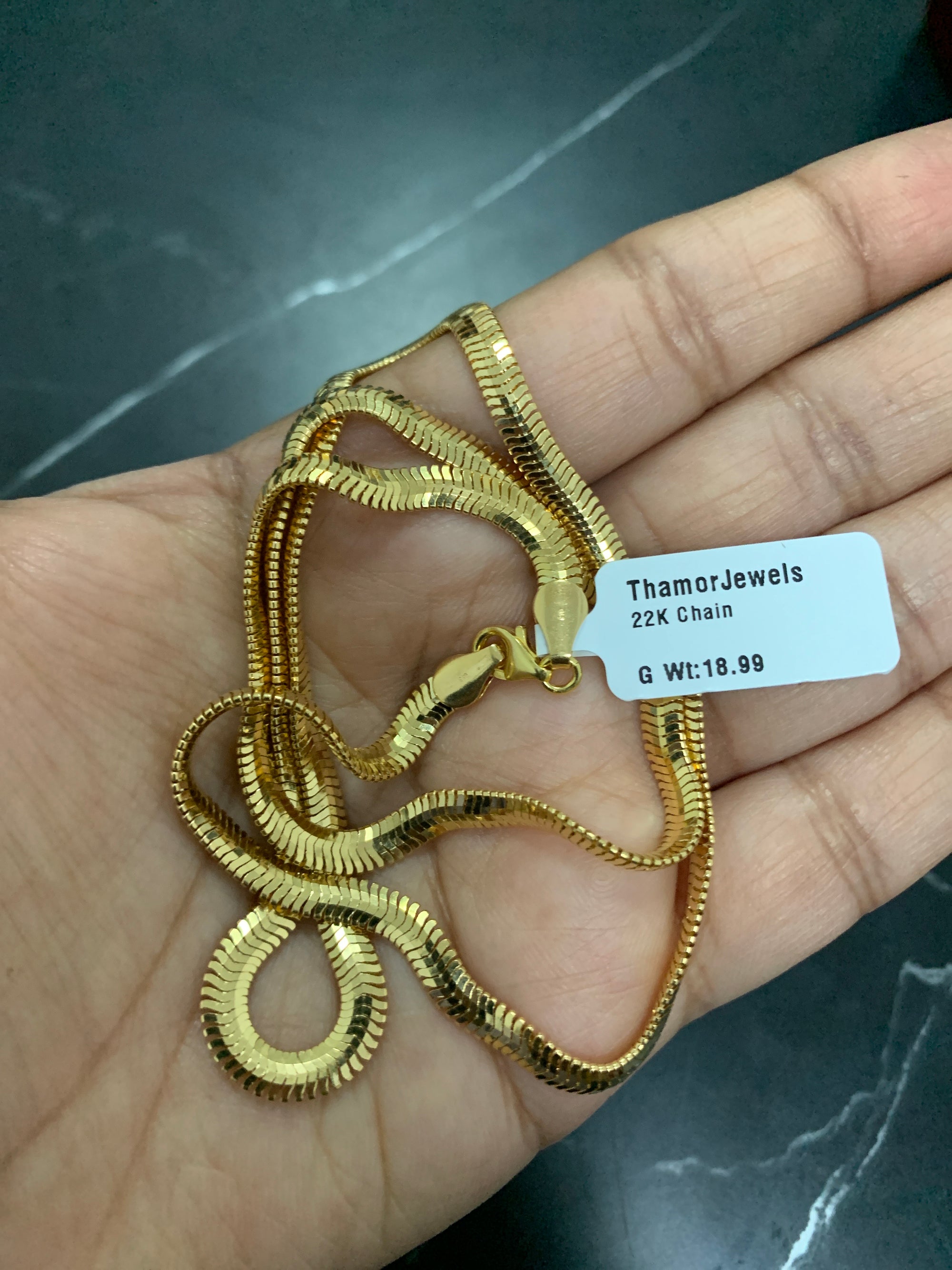 22K Chain 0509305