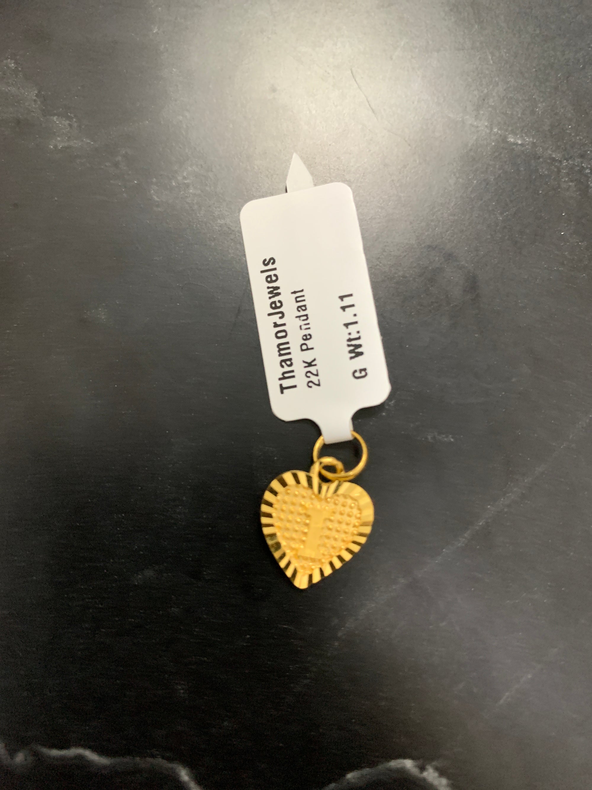 22K Pendant 0509699