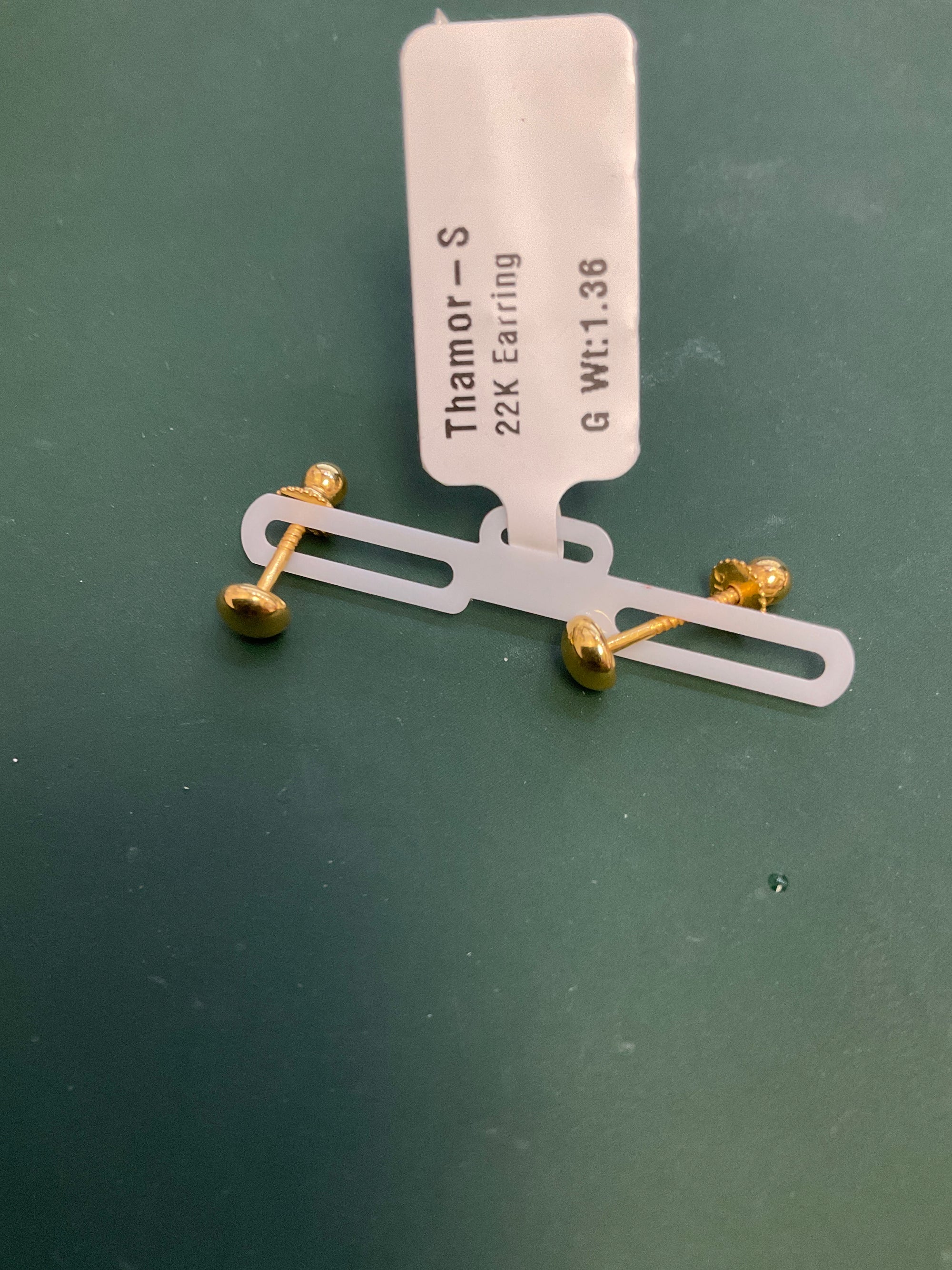 22K Earring 0708347