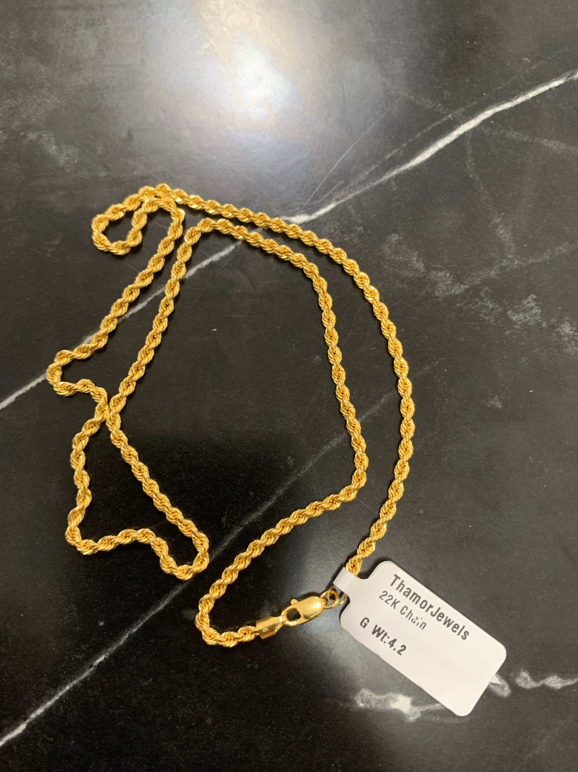 22K Chain 0509343