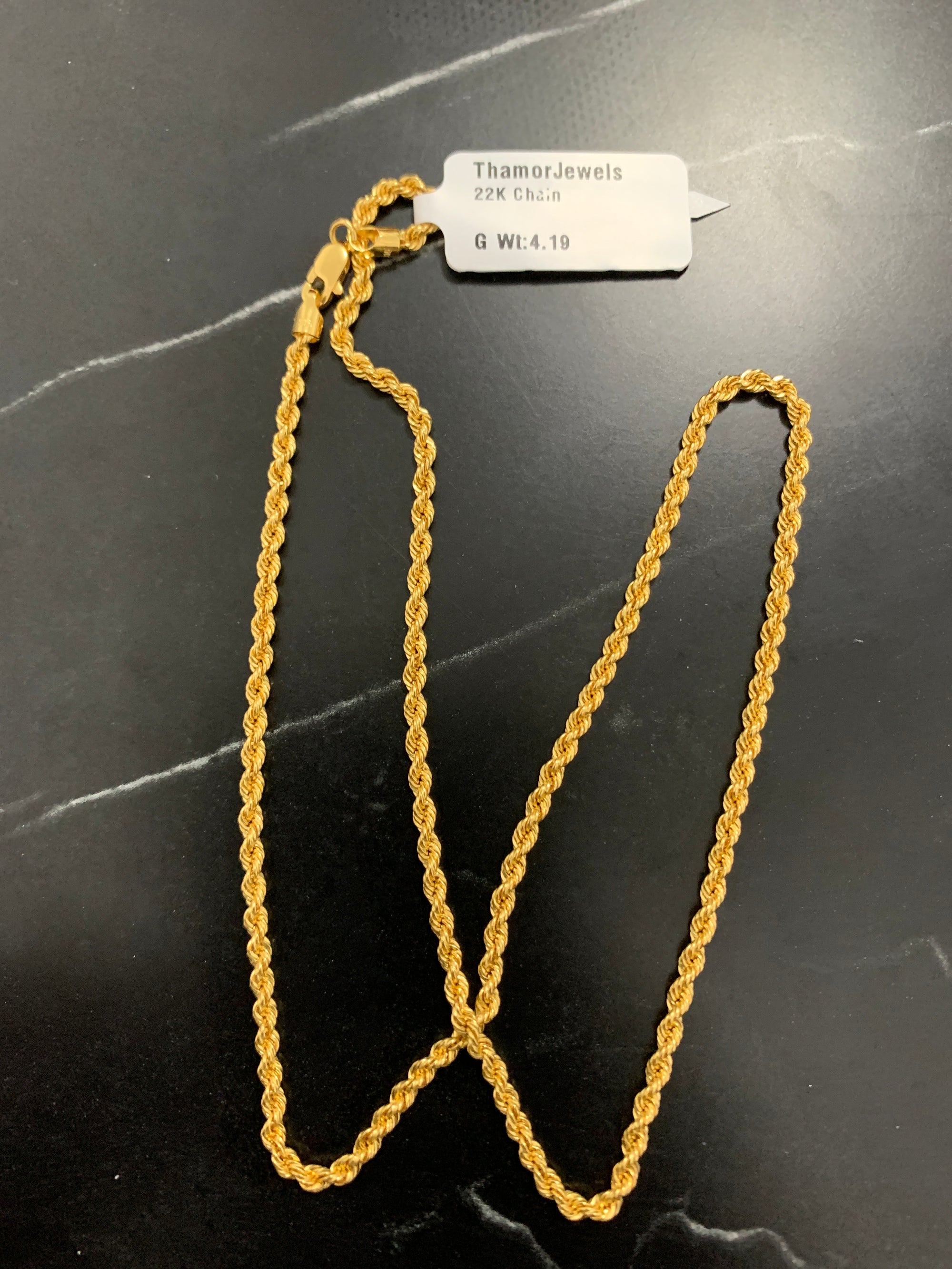 22K Chain 0509454