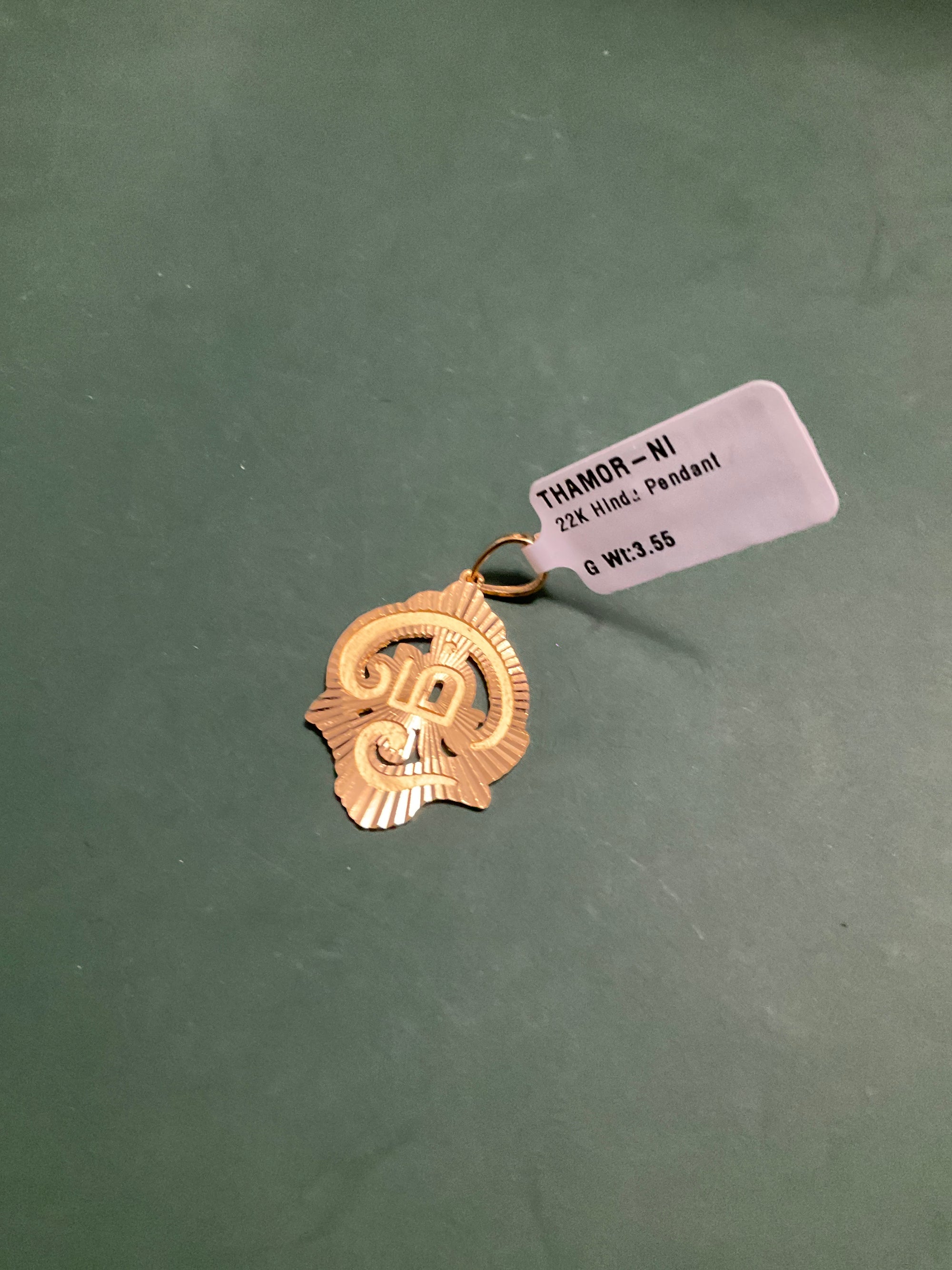 22K Pendant 1802813