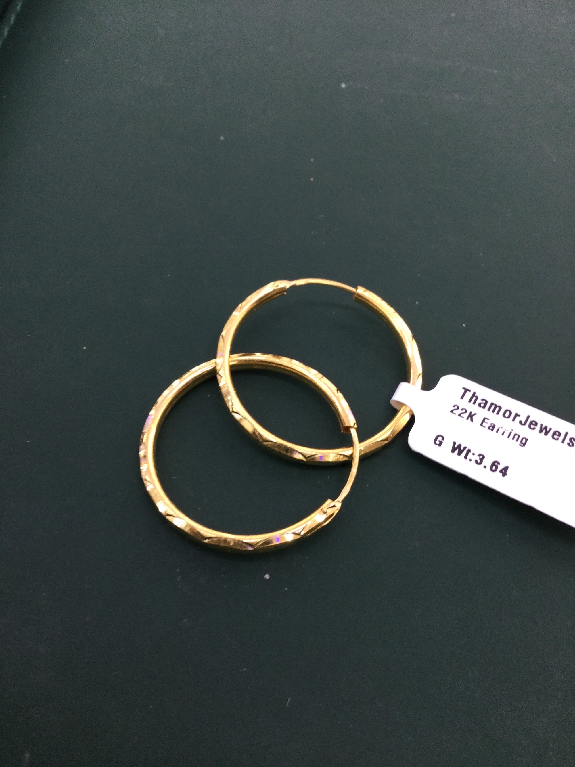 22K Earring 0509638
