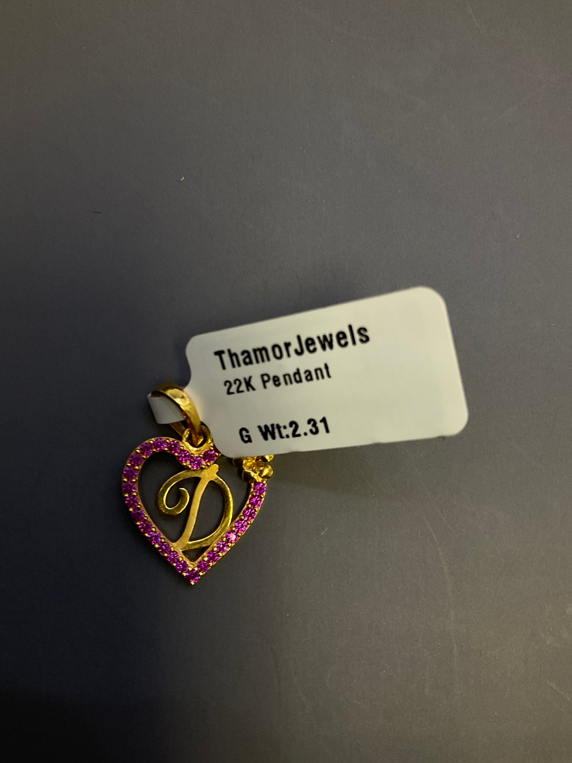 22K Pendant 2402698