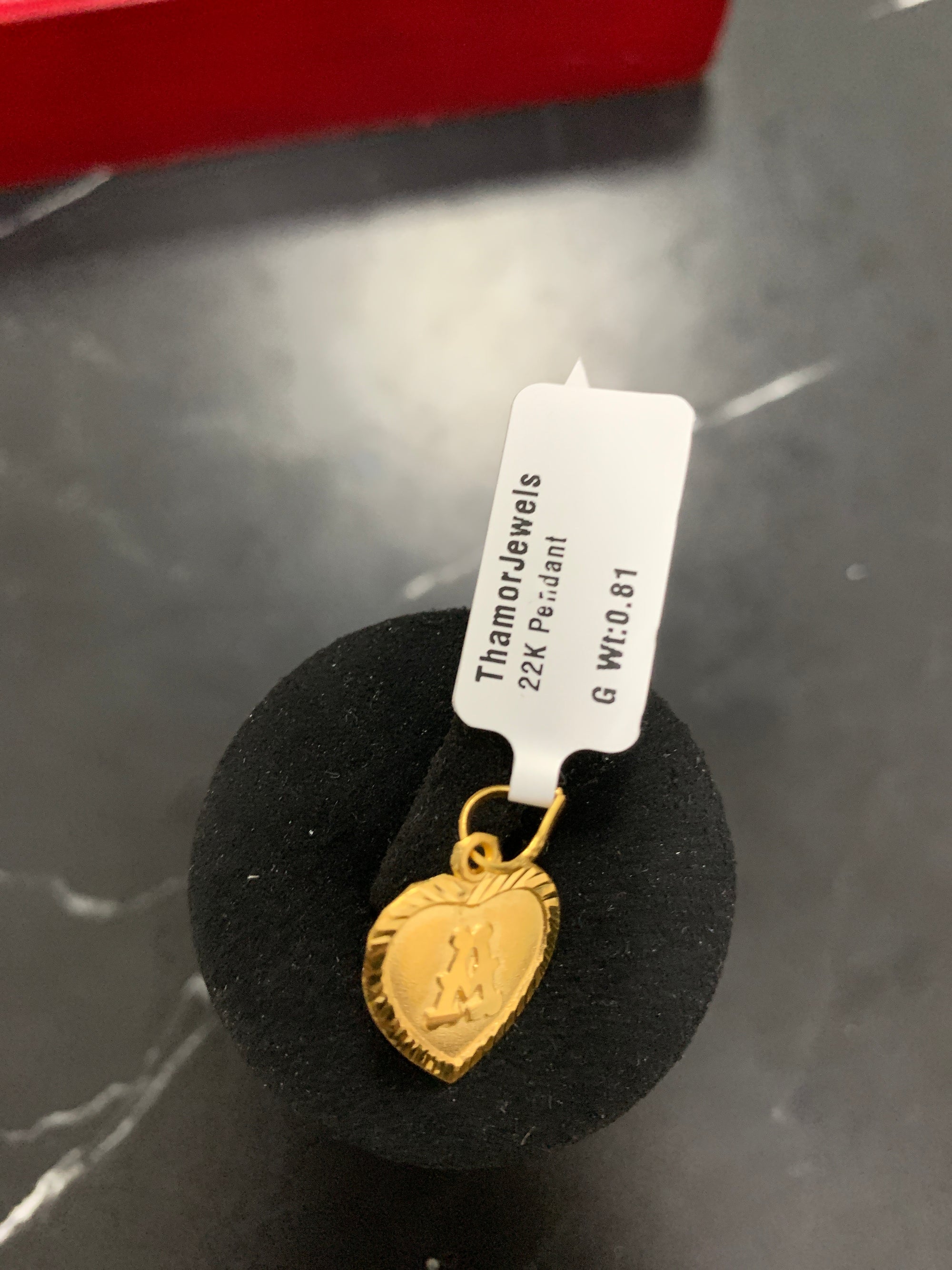 22K Pendant 0509693