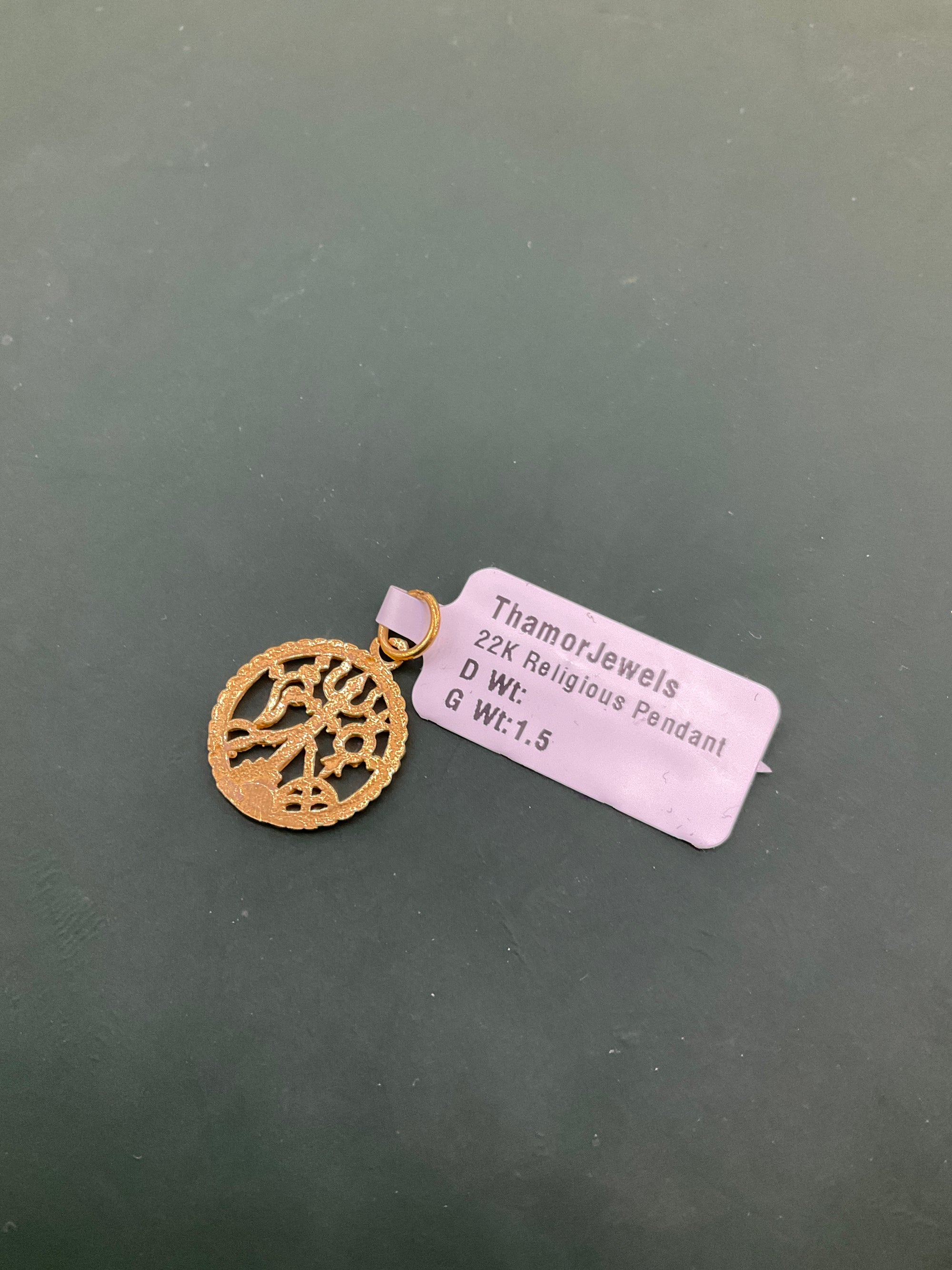22K Pendant 2612326