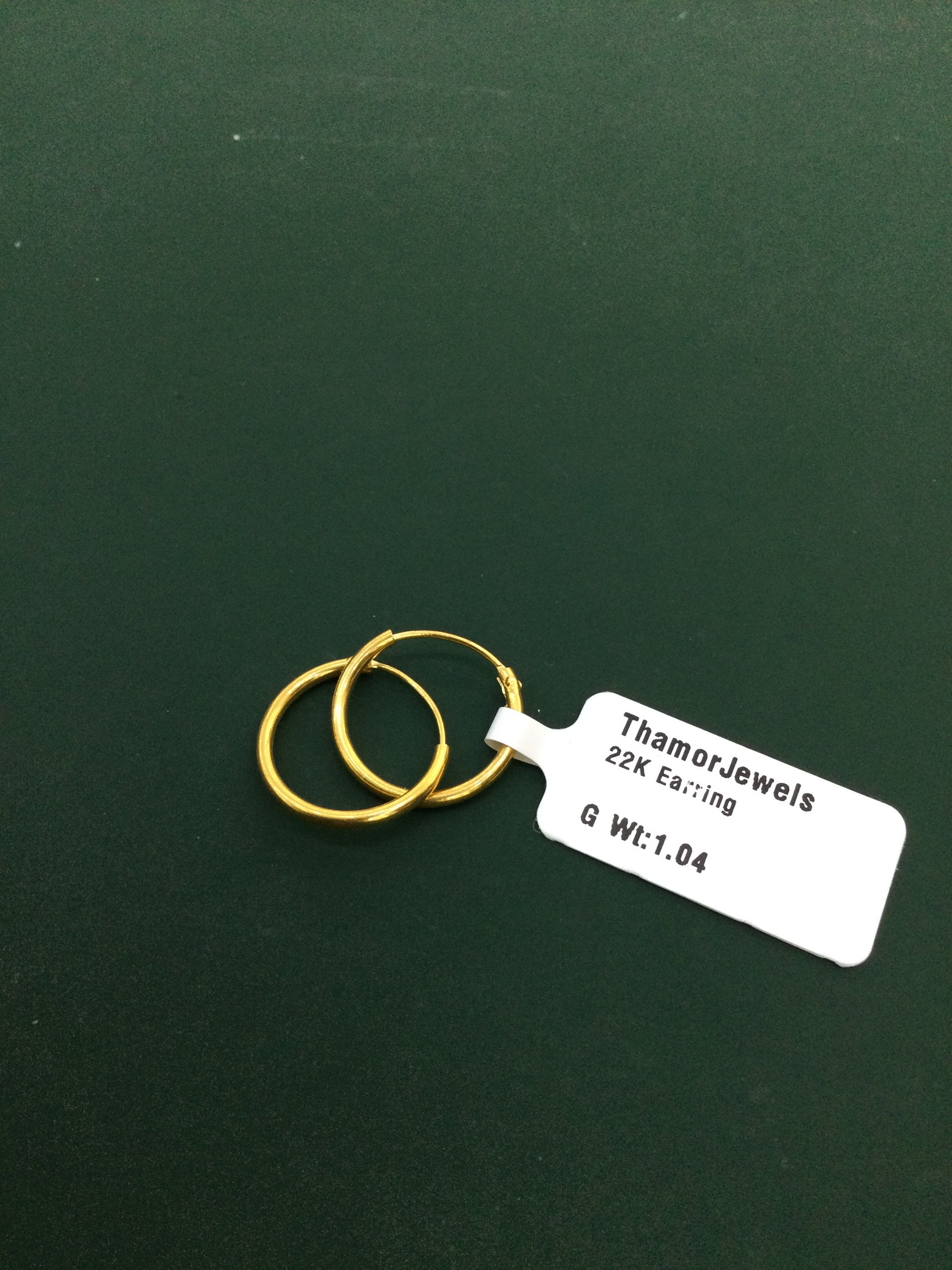 22K Earring 0509646