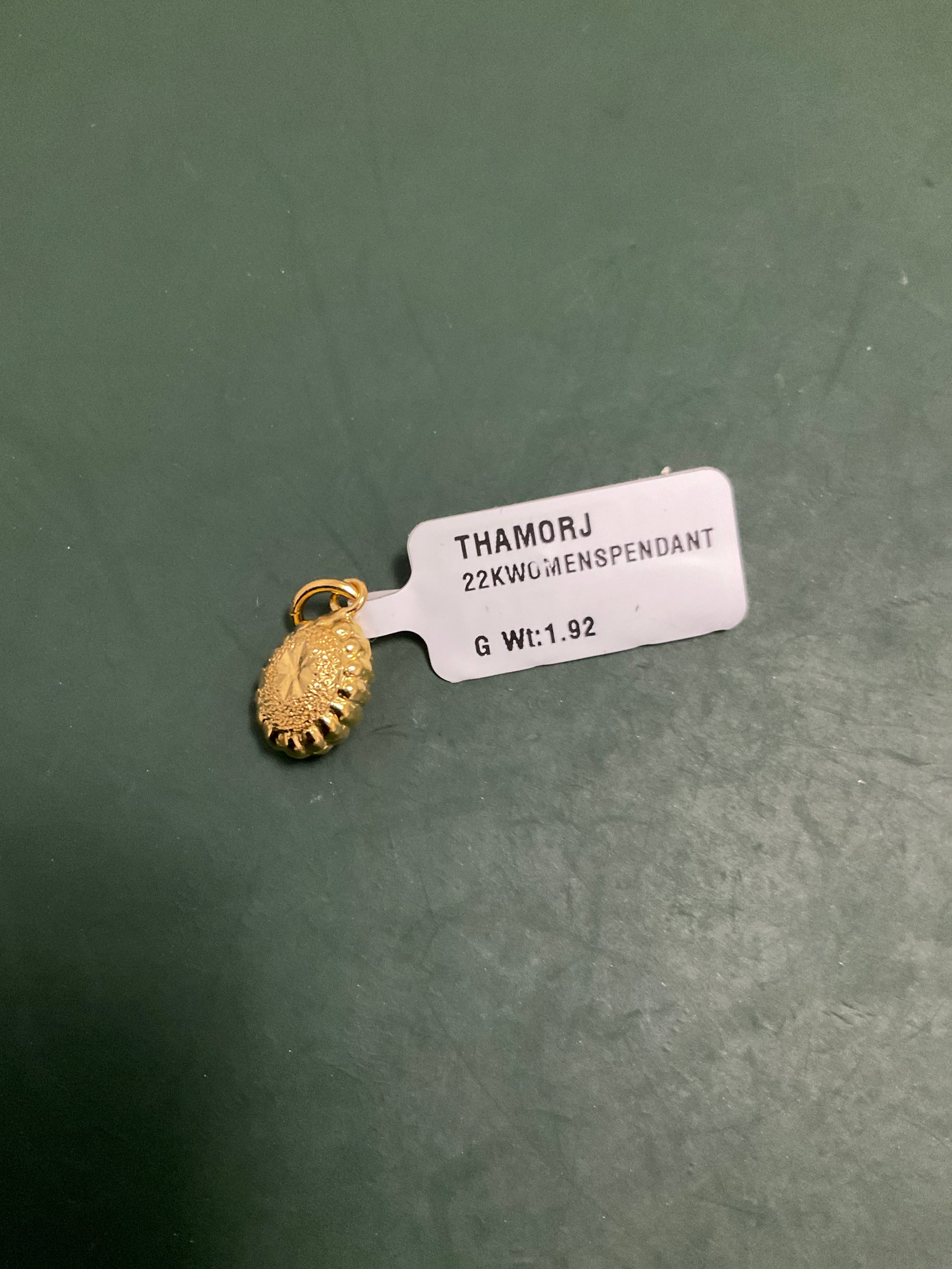 22K Pendant 1407203