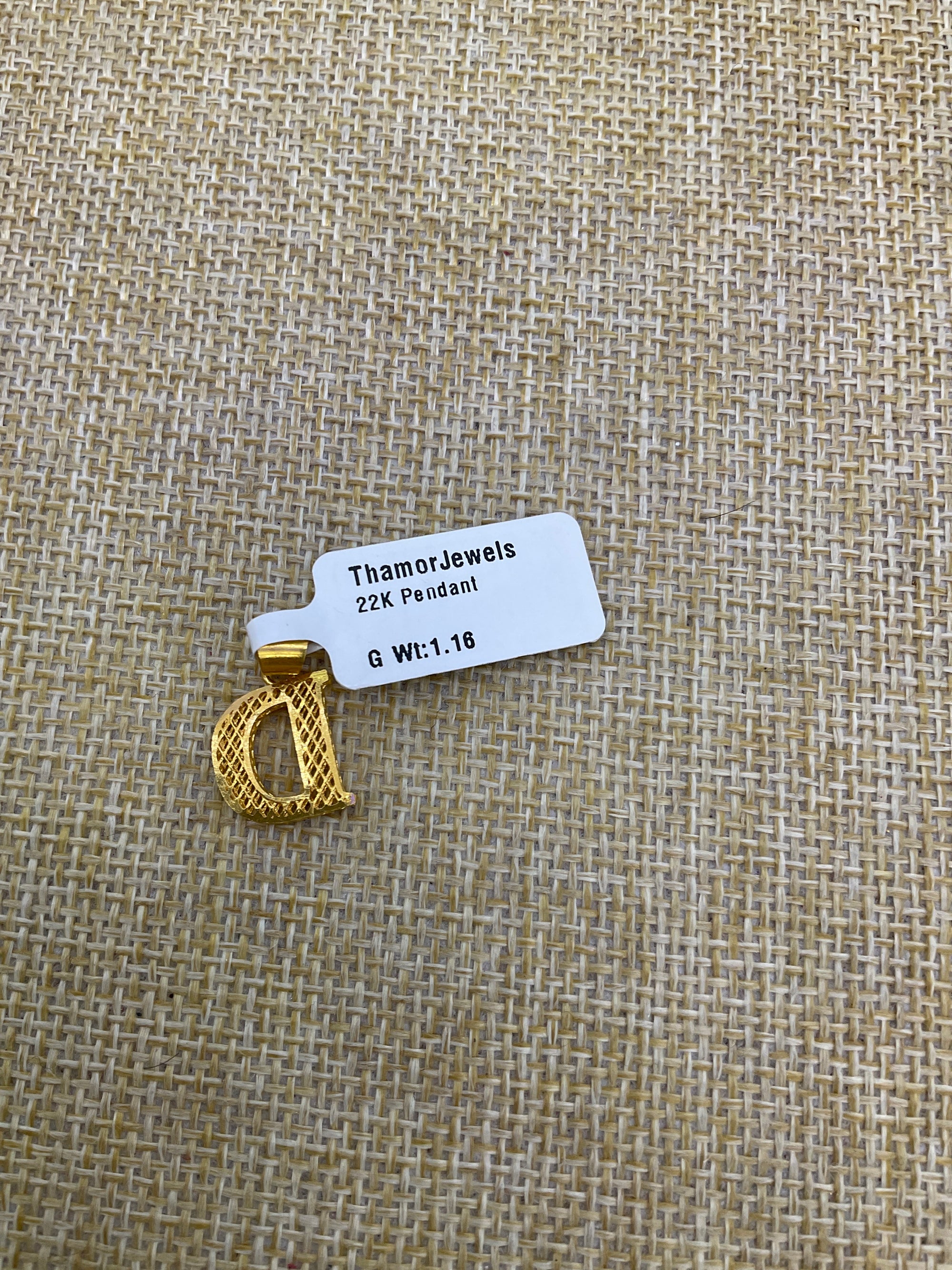 22K Pendant 2402702