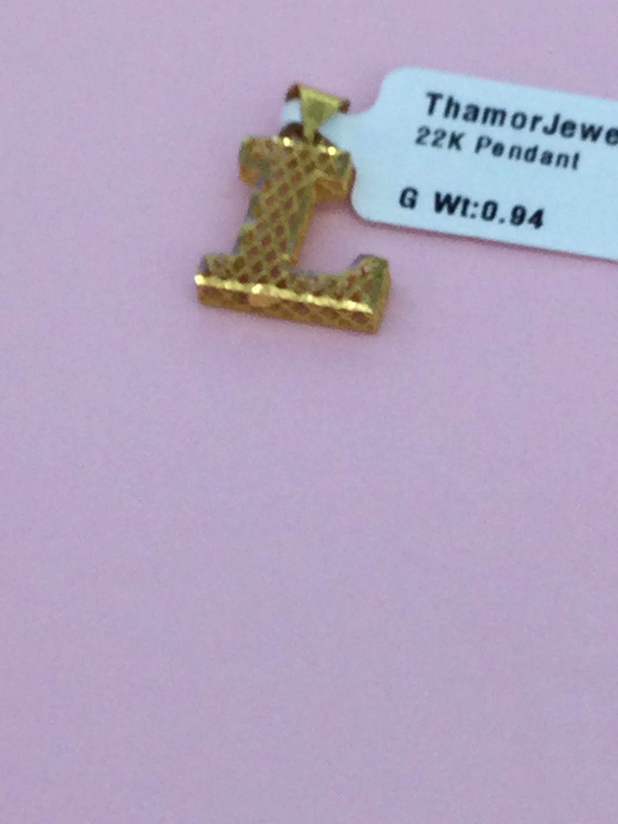 22K Pendant 2402794