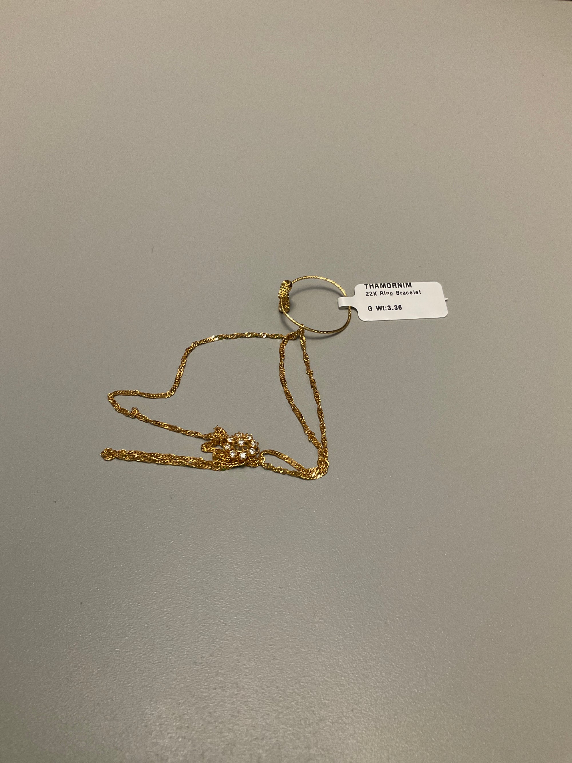 22K Ring Bracelet 2807810