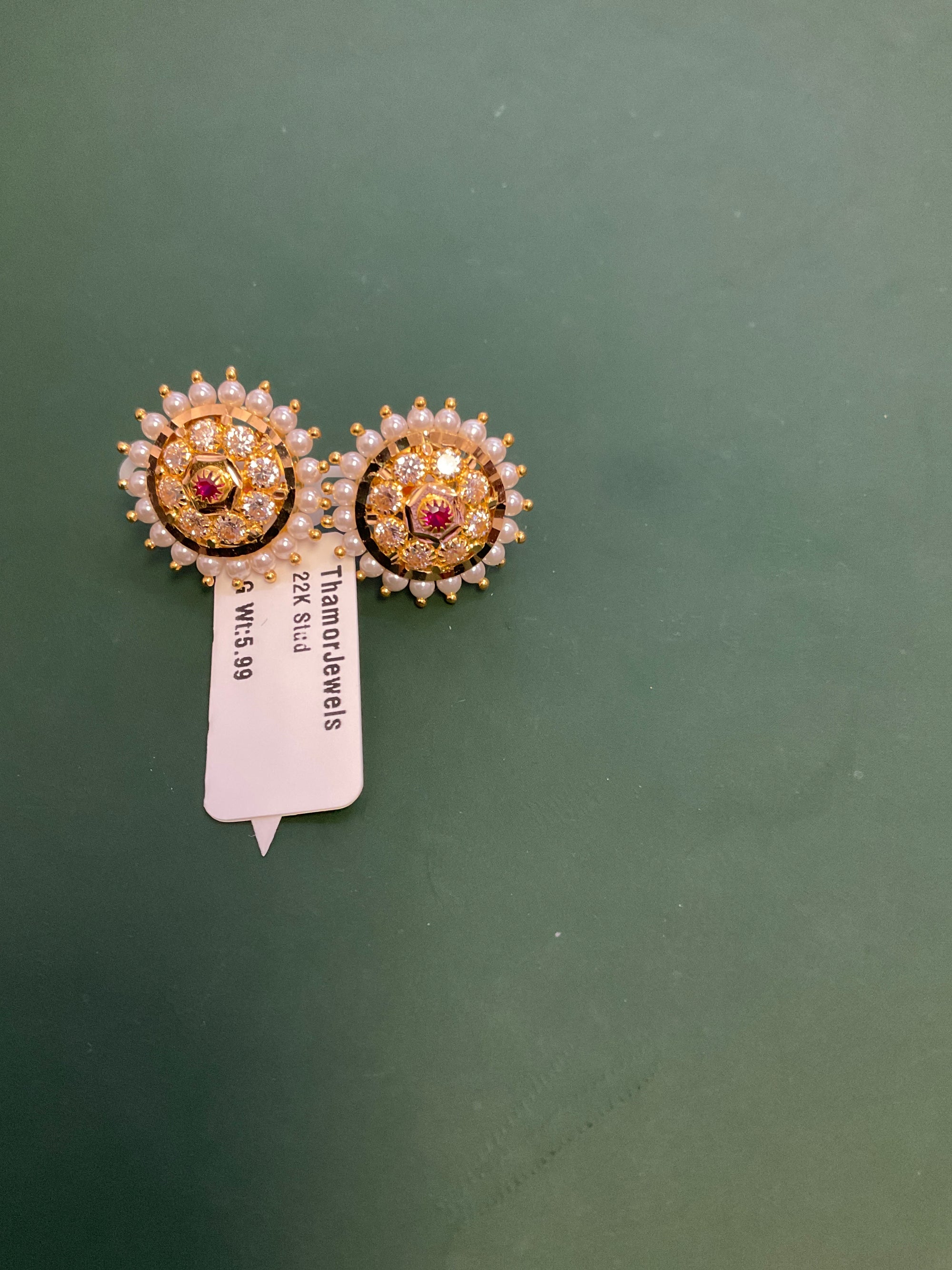 22K Earring 0509760