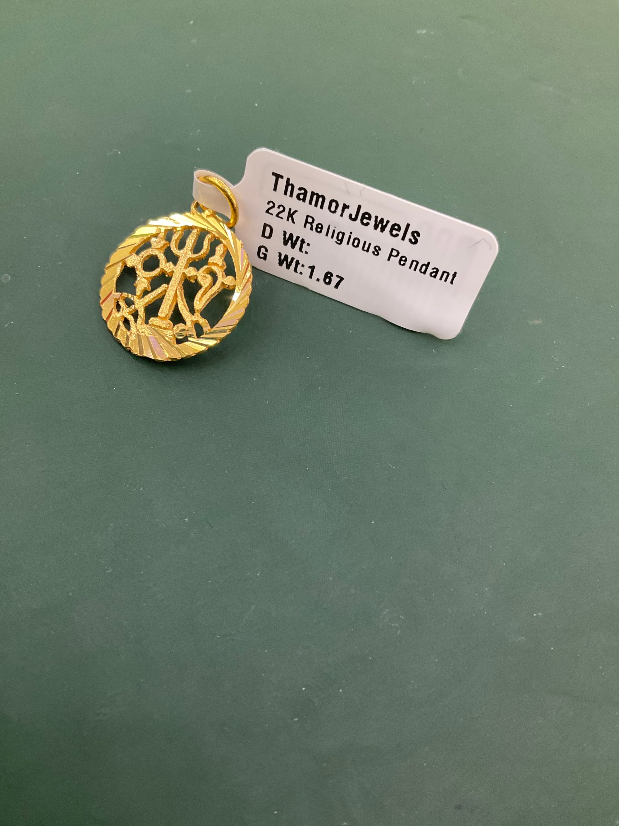 22K Pendant 2612333