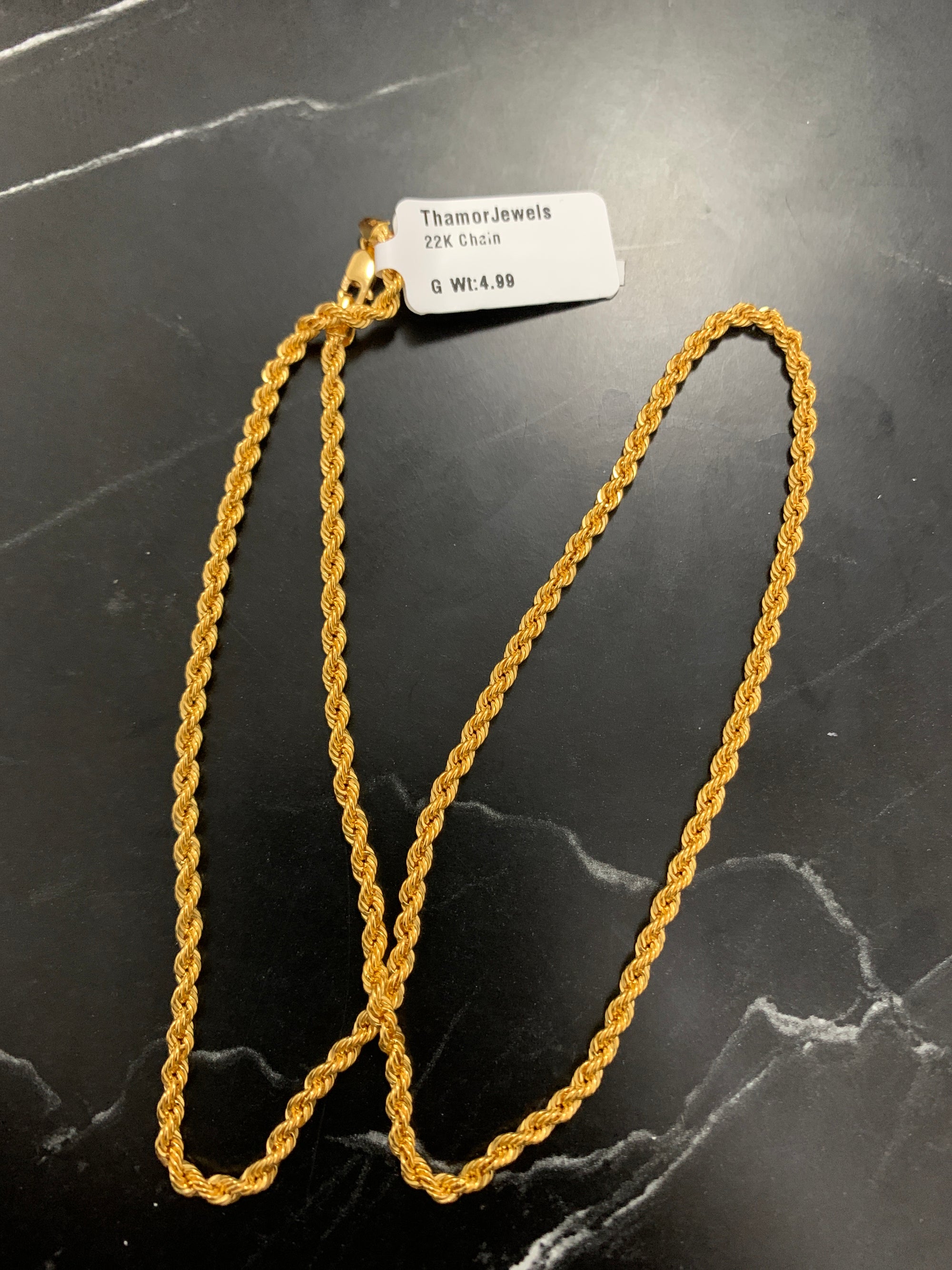 22K Chain 0509443