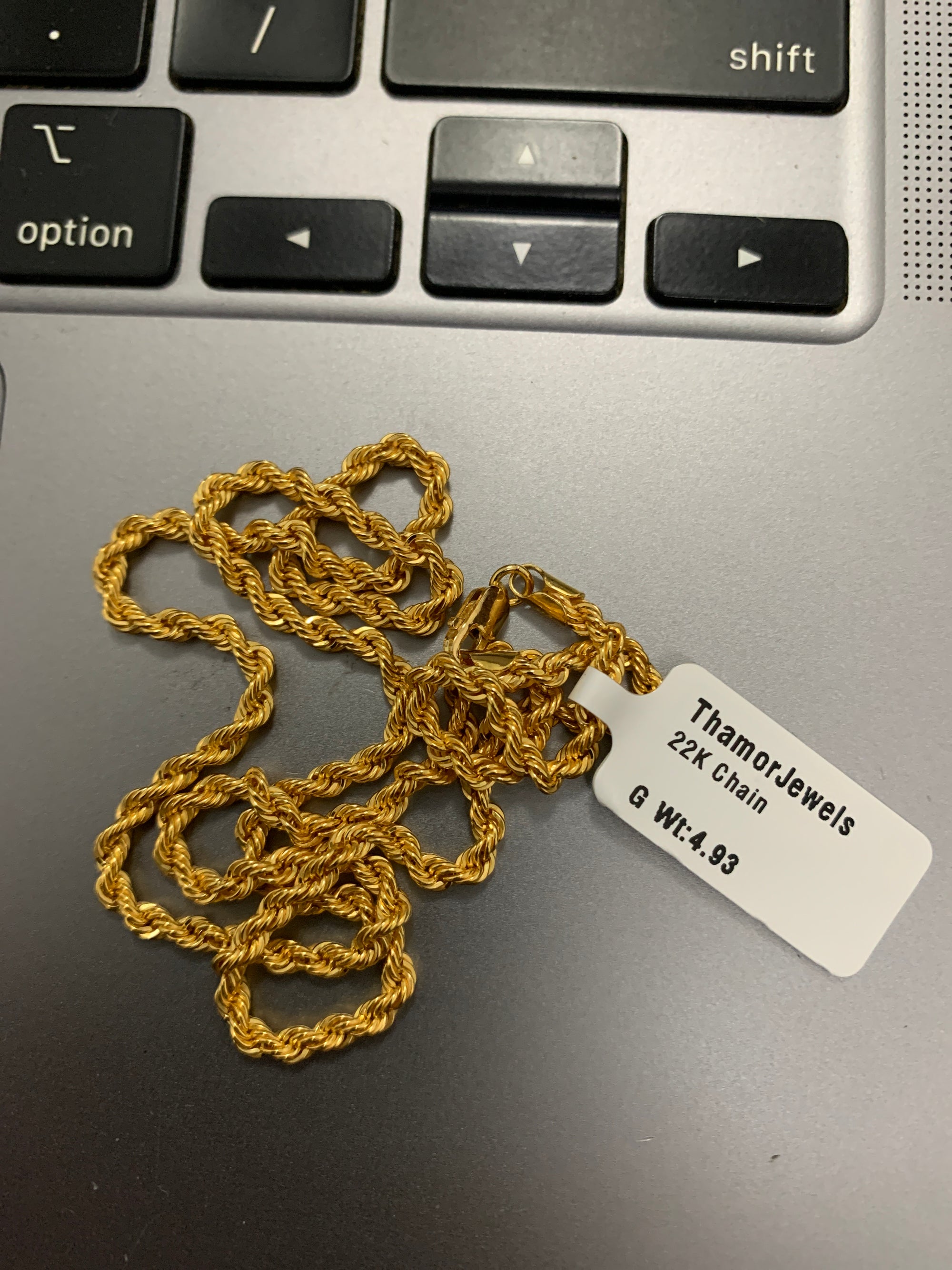 22K Chain 0509333