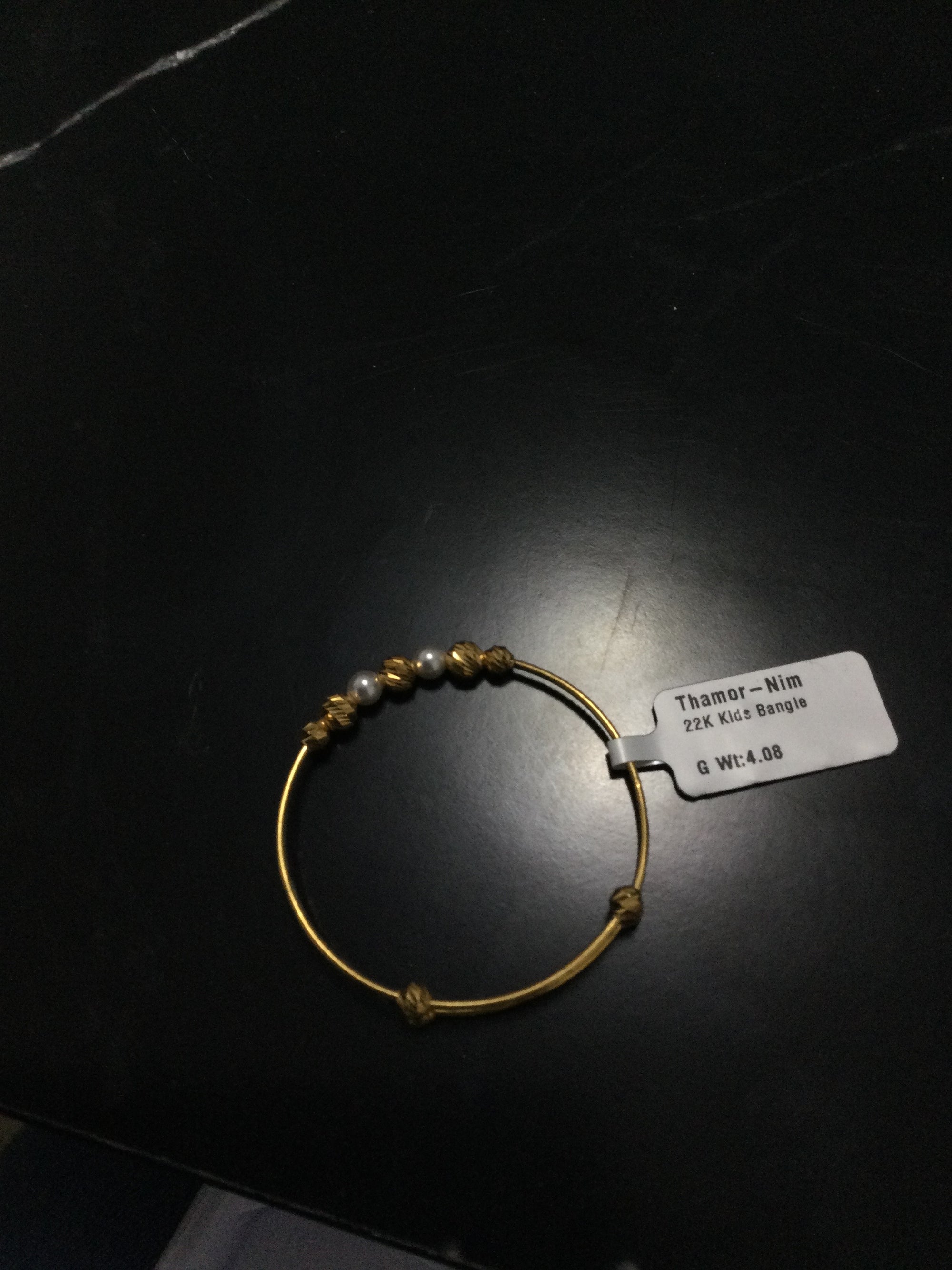 22K Kids Bangle 2605318