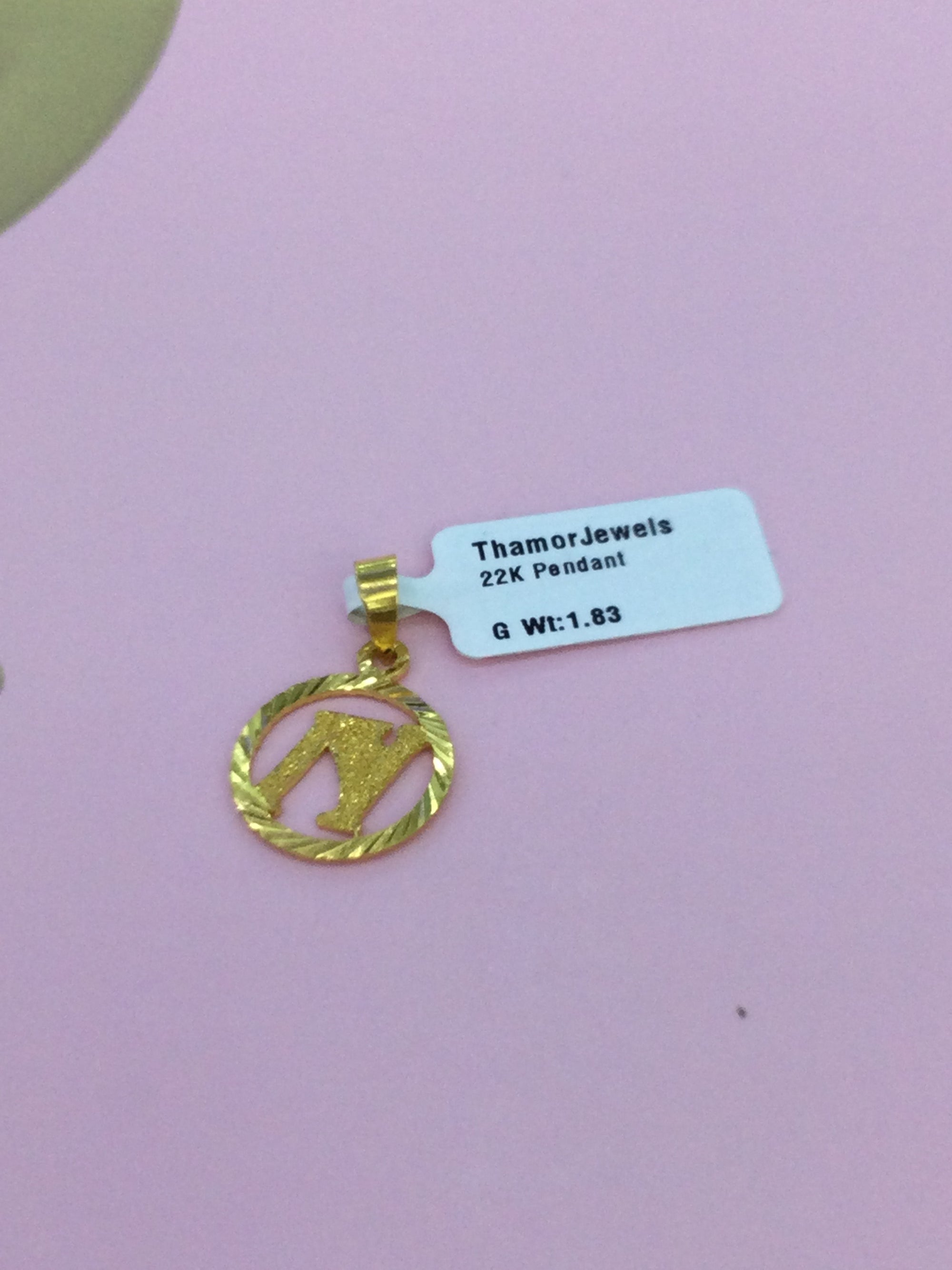 22K Pendant 2402813