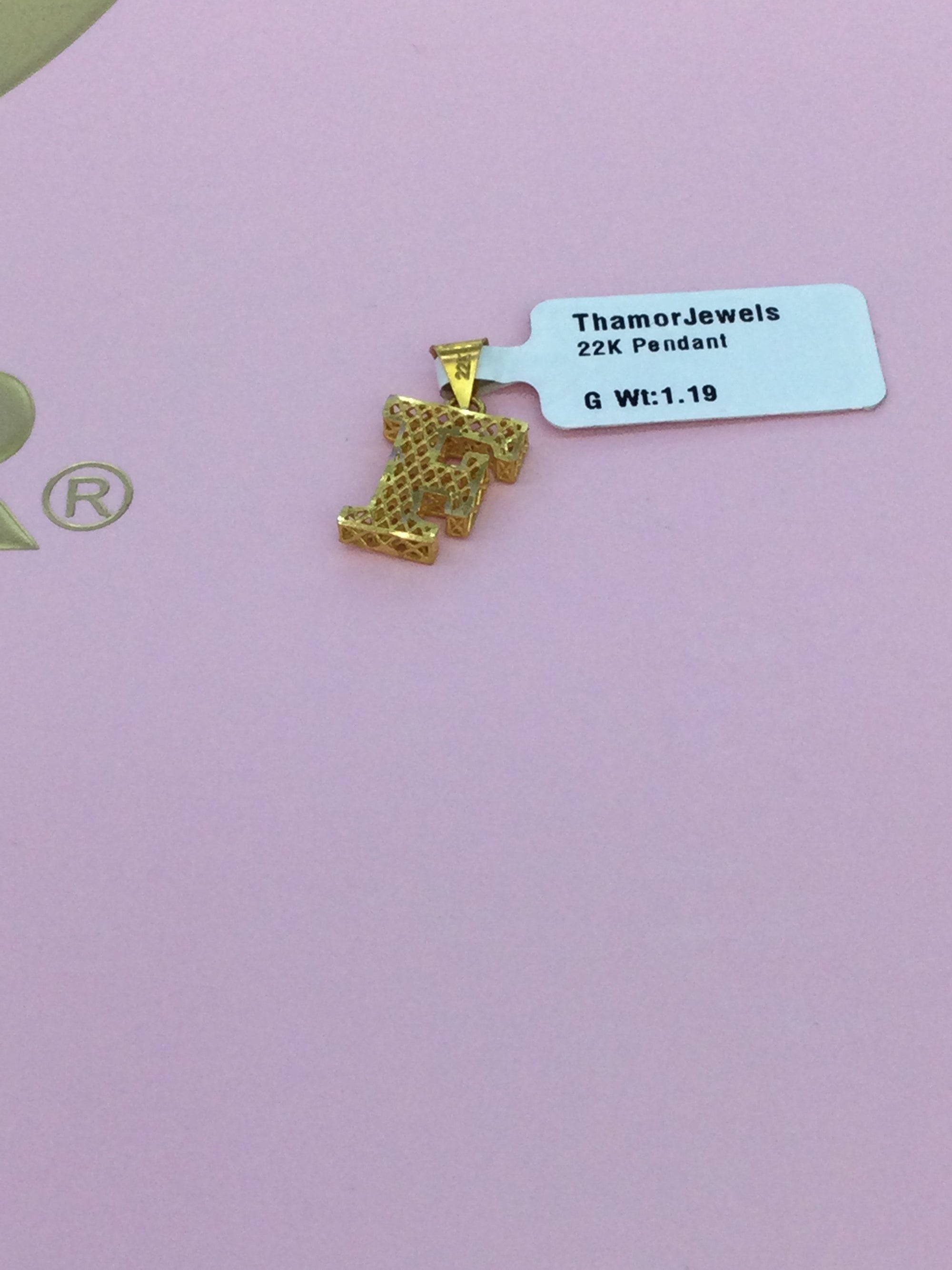 22K Pendant 2402723