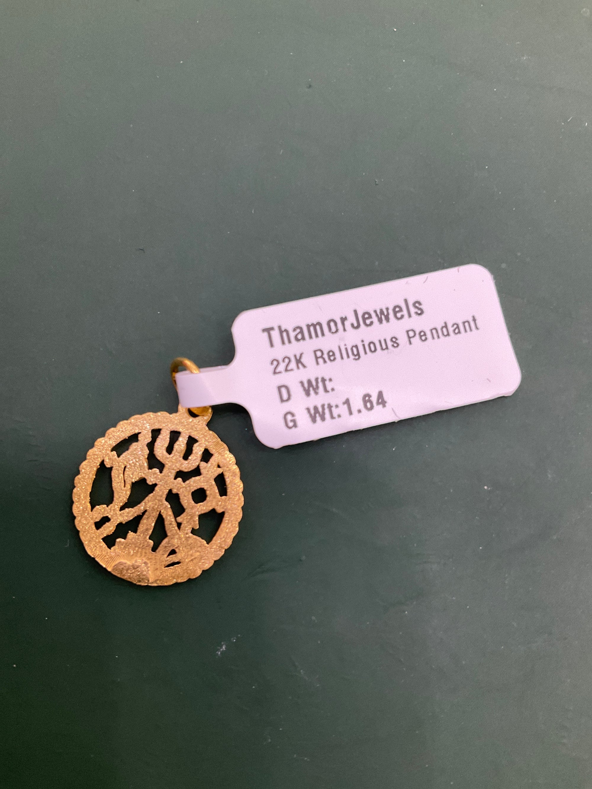 22K Pendant 2612344