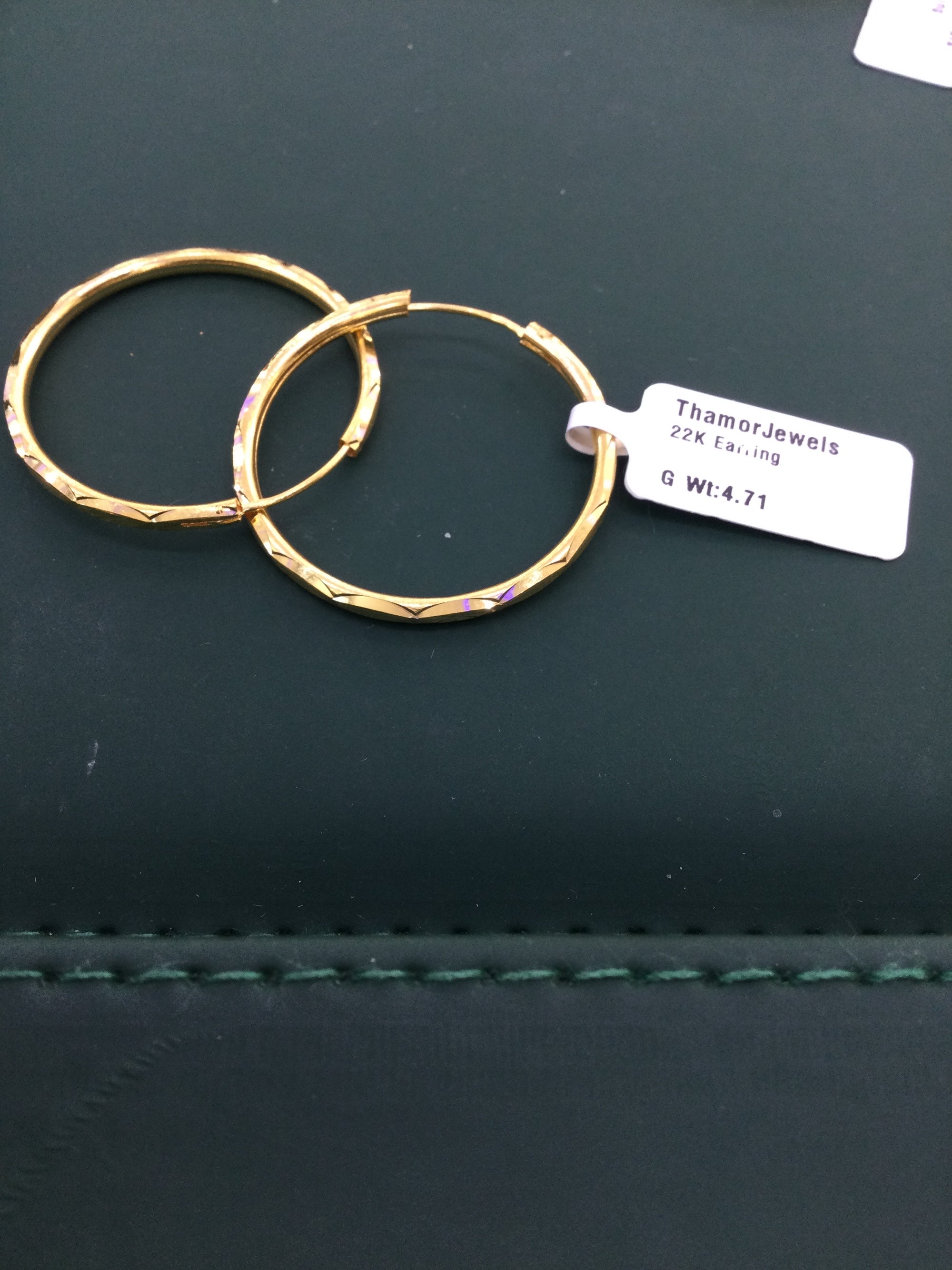 22K Earring 0509636