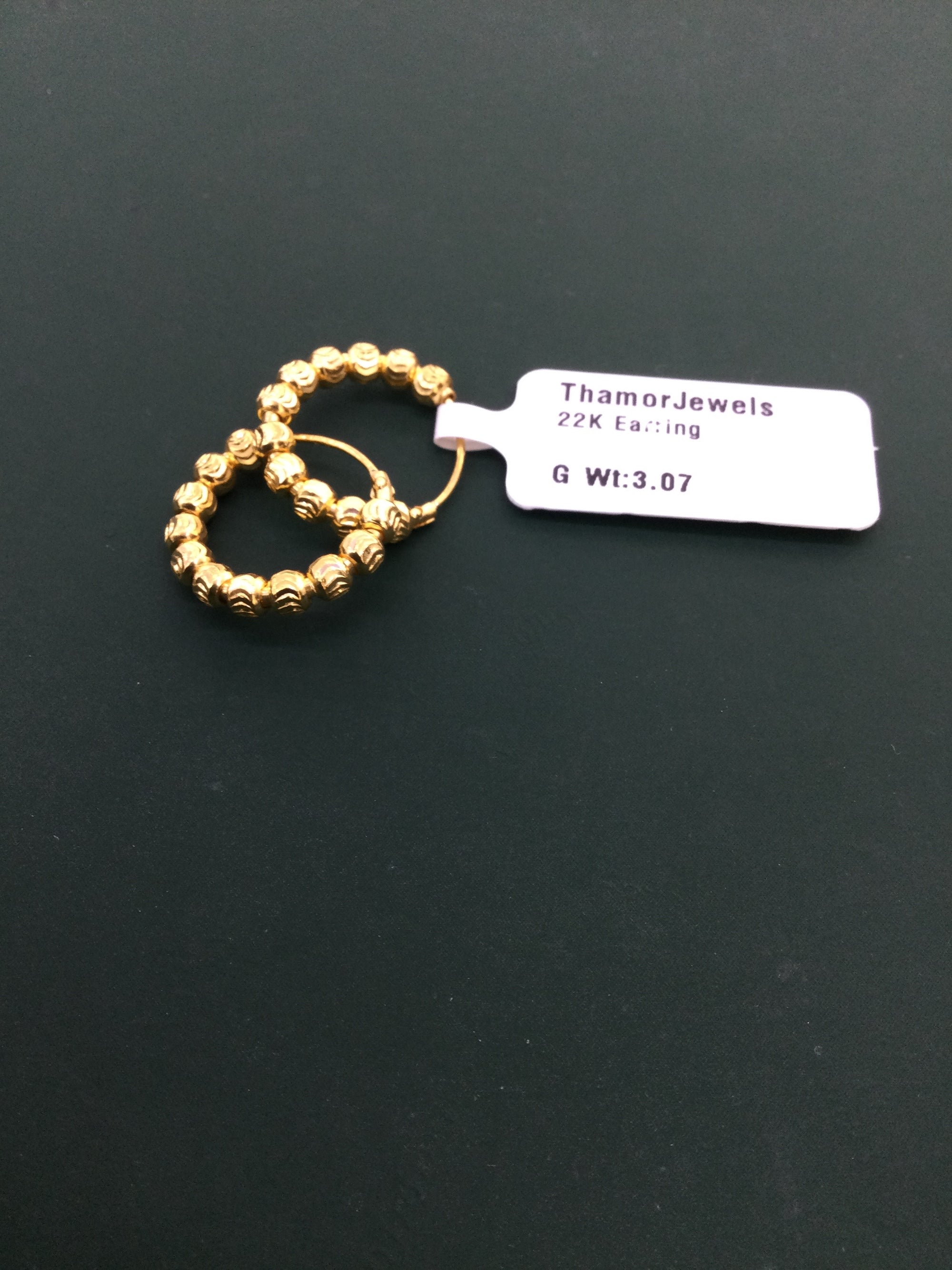 22K Earring 0509647