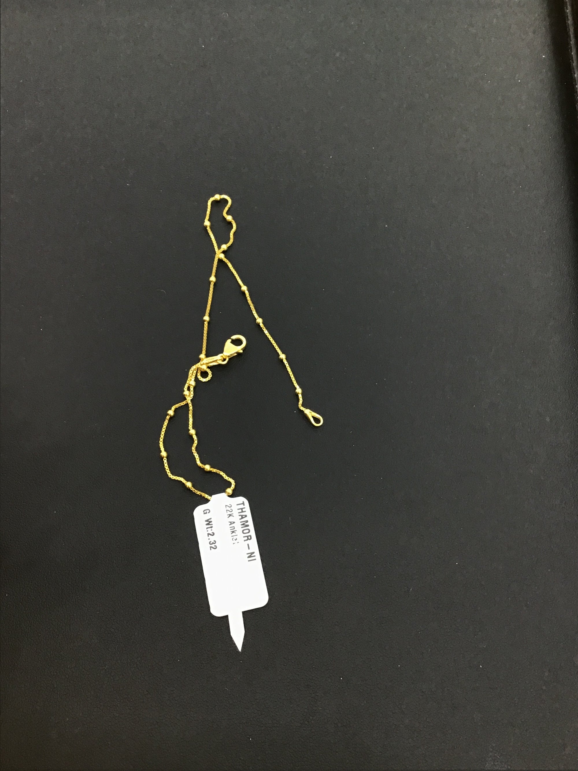 22K Anklet 1802910