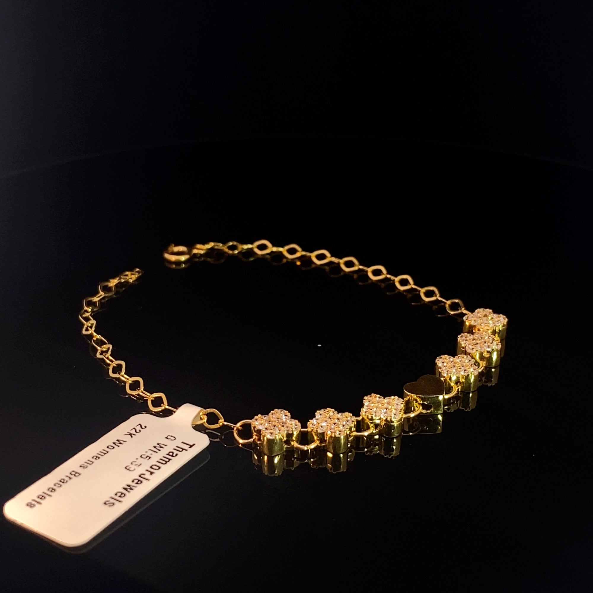 22K Womens Bracelet 2801135
