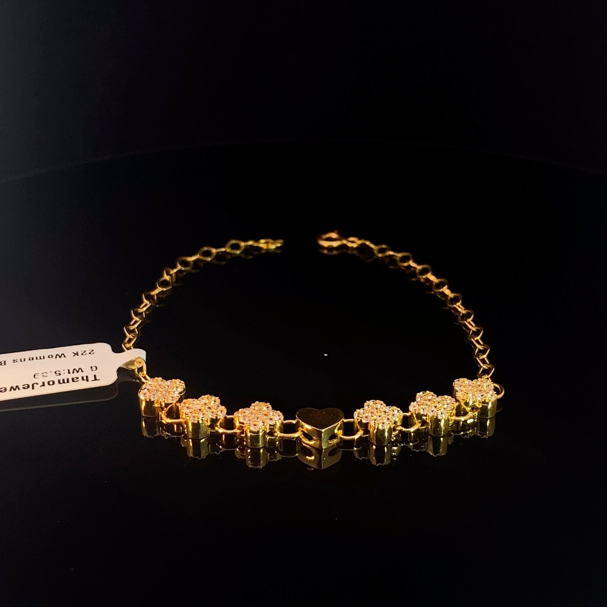 22K Womens Bracelet 2801135