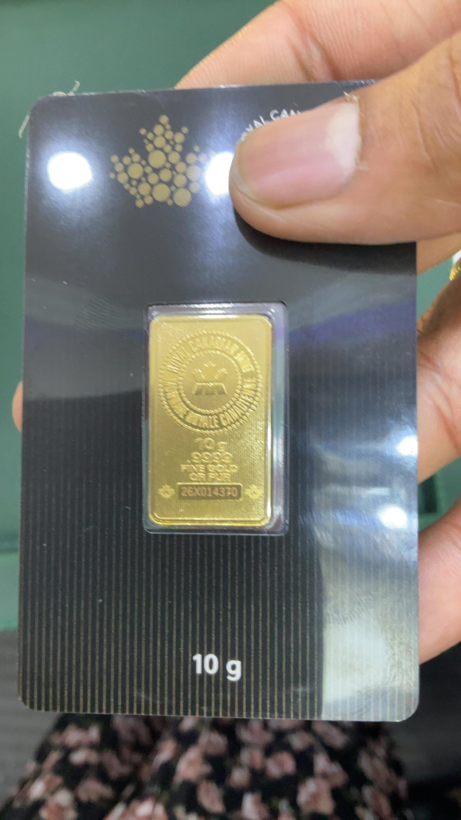 24K 10g Bar RCM 26X014370