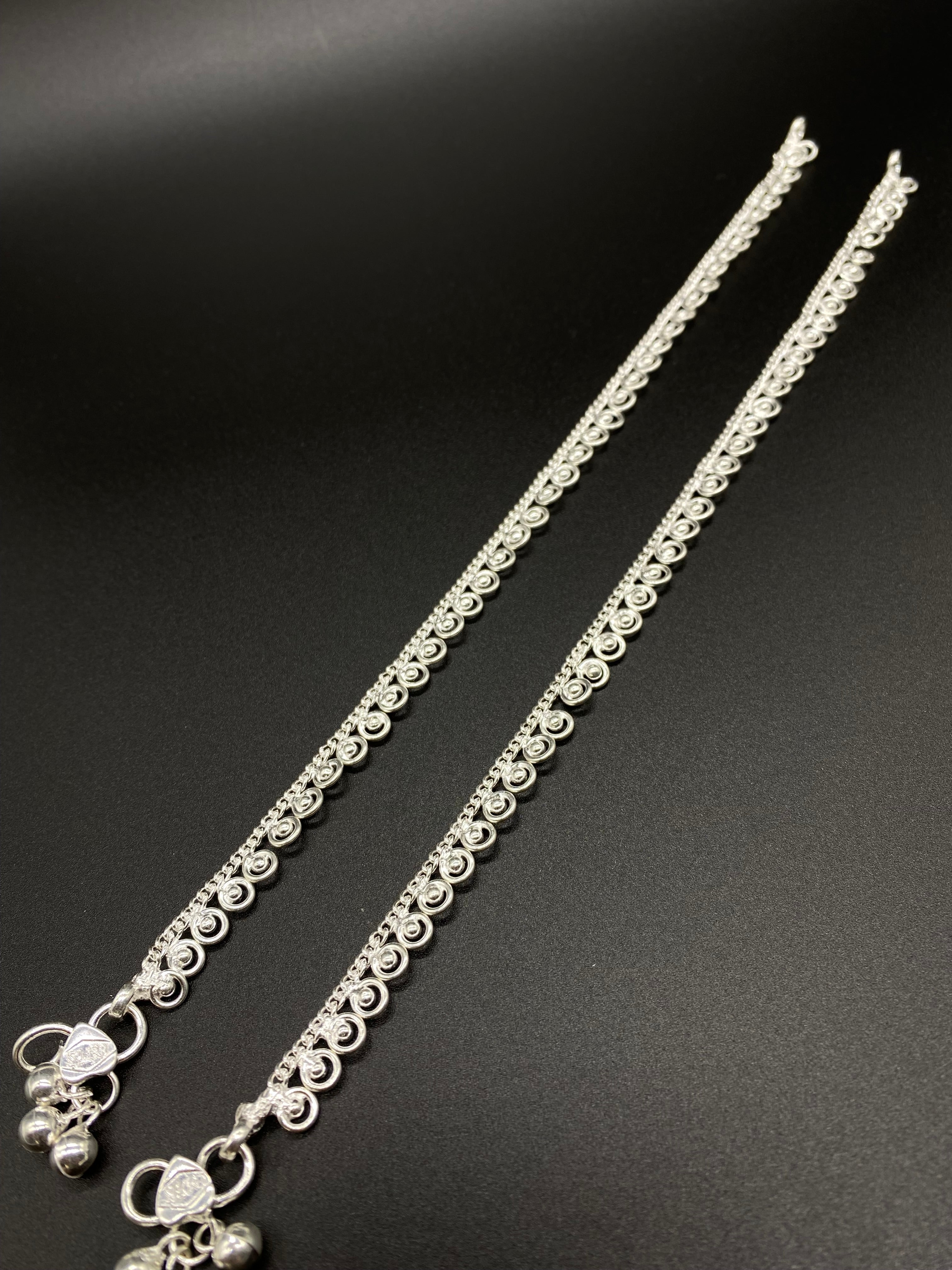 Silver sale anklets canada